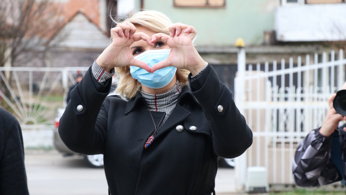 Кисић Тепавчевић у Алексинцу: Запослени у установама социјалне заштите показали хуманост и посвећеност раду у току епидемије