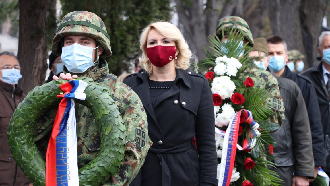 Кисић Тепавчевић: Неговањем успомене на хероје чувамо свој идентитет и историју