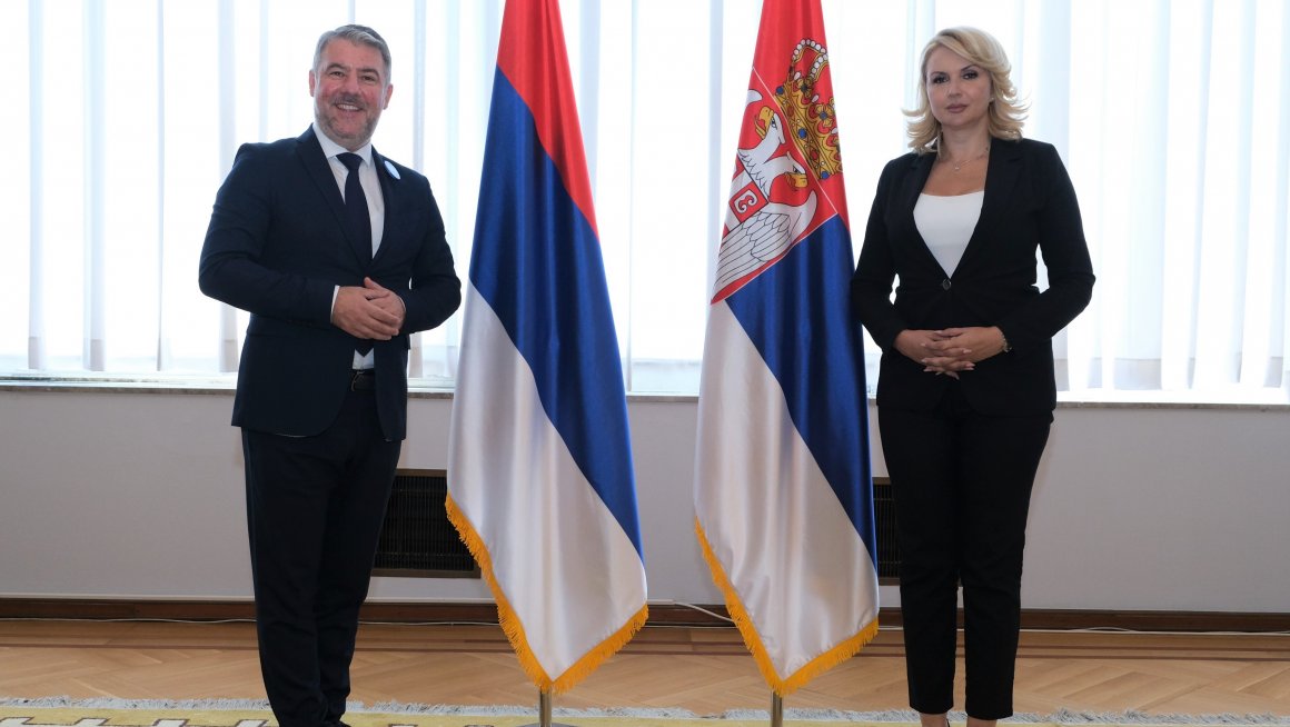 Министарка Кисић Тепавчевић са министром Шеранићем о интензивирању сарадње два министарства