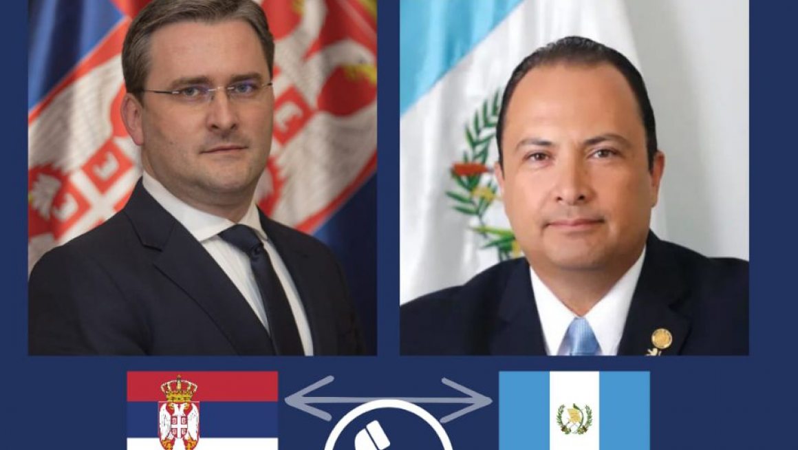 Министар Селаковић и министар Букаро Флорес о унапређењу билатералне сарадње Србије и Гватемале