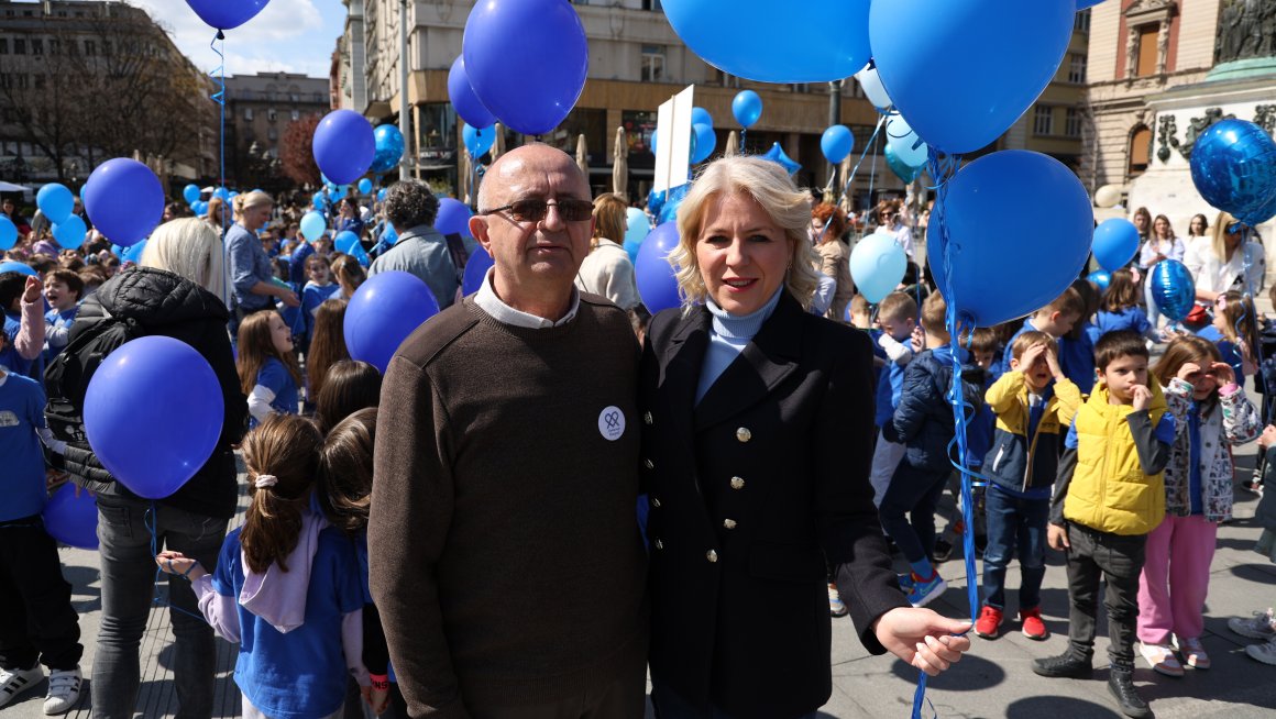 Помоћник министра Барошевић на обележавању Светског дана особа са аутизмом