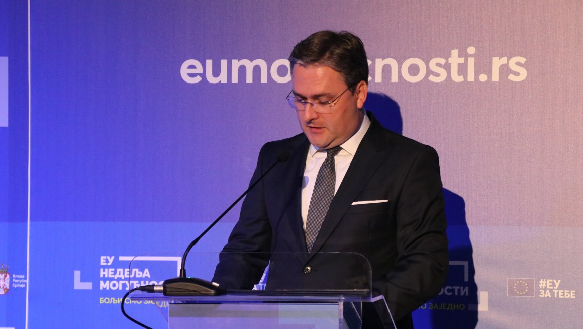 Министар Селаковић на ЕУ недељи могућности : За реализацију програма Гаранција за младе обезбеђено пет и по милиона евра