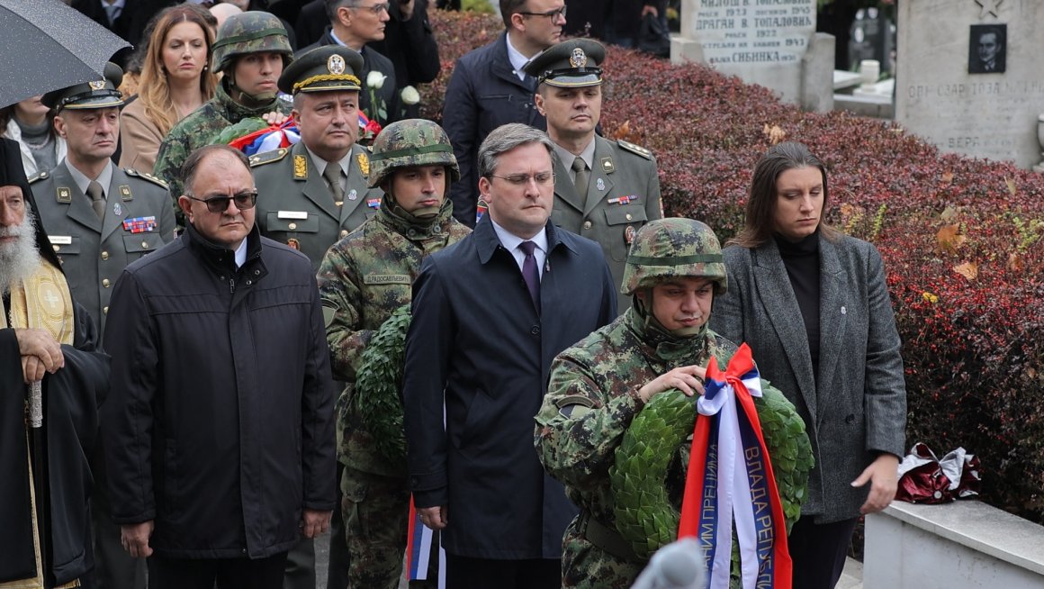 Говор министра за рад, запошљавање, борачка и социјална питања Николе Селаковића на обележавању Дана примирја у Првом светском рату