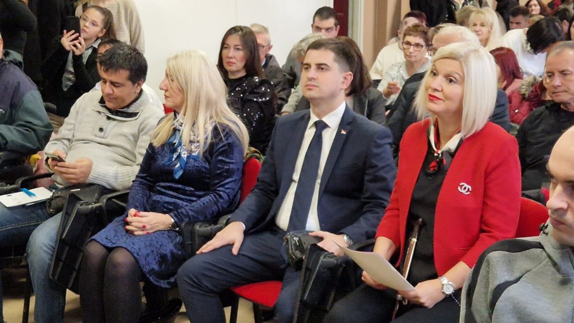 Дејан Антић на обележавању Међународног дана особа са инвалидитетом у Нишу