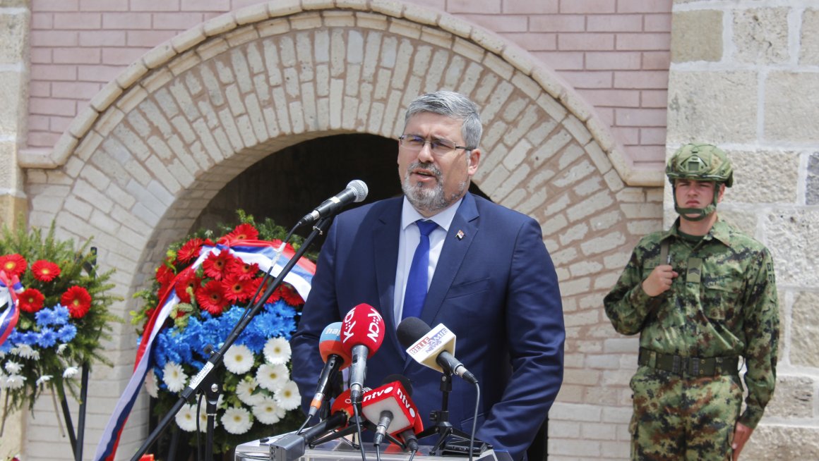 Старовић на обележавању 215. годишњице од Битке  на Чегру