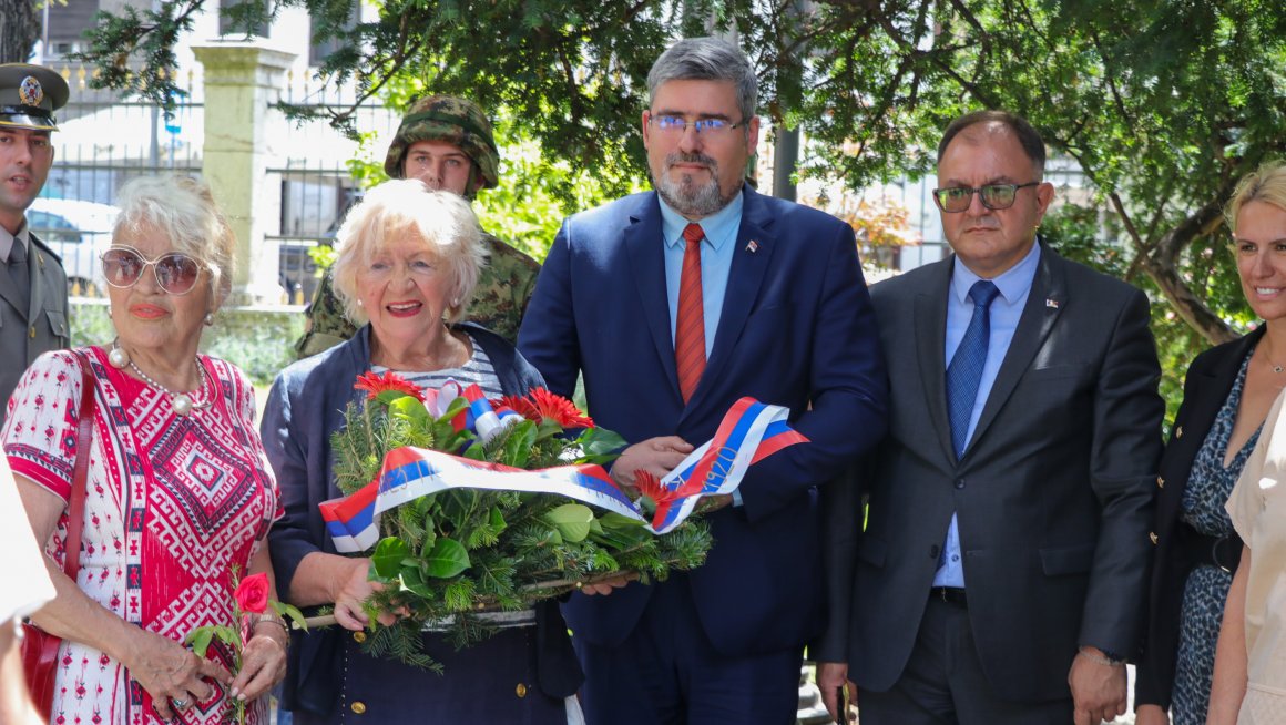 Министар Старовић на обележавању 156. годишњице смрти кнеза Михаила
