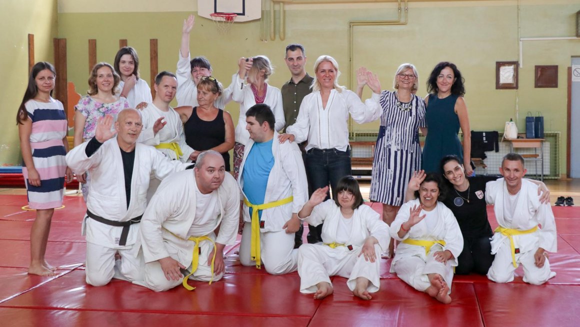 Барошевић у Ковачици на "Инклузивни џудо - џудо за све - 5"