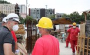 Ђорђевић на градилишту „Skyline” о примени мере безбедности и здравља на раду према новом Правилнику