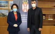 Министар Ђорђевић се састао са амбасадорком Кине Чен Бо: Подршка Србији у борби против вируса COVID-19 је од великог значаја 