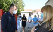 Ђорђевић обишао Дом за децу и лица ометена у развоју „ Др Никола Шуменковић“ у Стамници. 