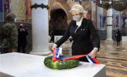 Министарка Кисић Тепавчевић поводом Дана државности Републике Србије положила венац на саркофаг вожда Карађорђа на Опленцу