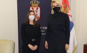 Кисић Тепавчевић са амбасадорком Аустралије о интезивирању сарадње у области рада, запошљавања, борачких и социјалних питања