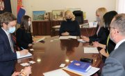 Кисић Тепавчевић са амбасадорком Аустралије о интезивирању сарадње у области рада, запошљавања, борачких и социјалних питања