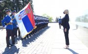 Министарка Кисић Тепавчевић положила венац на Споменик Незнаном јунаку на Авали