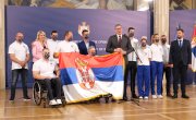 Параолимпијцима свечано уручена државна застава за Параолимпијске игре у Токију