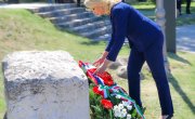 Министарка Кисић положила венац на Споменик у част победе бранилаца Београда над Турцима 1456. год на Калемегдану