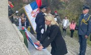 Обележен Дан примирја у Првом светском  рату на Српском војничком гробљу у Битољу