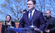 Говор министра за рад, запошљавање, борачка и социјална питања Николе Селаковића поводом обележавања 78 година од пробоја Сремског фронта (Спомен комплекс „Сремски фронт“, Адашевци код Шида)