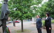 Делгација Министартсва положила венац на споменик војводи Шупљикцу