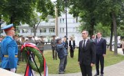 Председник Народне скупштине Р. Србије Орлић  и министар Селаковић положили венац на Споменик херојима са Кошара