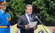 Говор министра за рад, запошљавање, борачка и социјална питања Николе Селаковића на сахрани чувара српског војничког гробља у Солуну Ђорђа Михаиловића