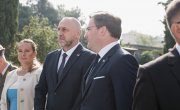 Говор министра за рад, запошљавање, борачка и социјална питања Николе Селаковића након одавања почасти и полагања венацана на Српском војничком гробљу Зејтинлик, на обележавању 105. годишњице пробоја Солунског фронта