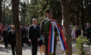 Говор министра за рад, запошљавање, борачка и социјална питања Николе Селаковића након одавања почасти и полагања венацана на Српском војничком гробљу Зејтинлик, на обележавању 105. годишњице пробоја Солунског фронта