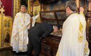 Дејан Антић положио венац на кивот Светог краља Милутина у храму Св. Недеље у Софији