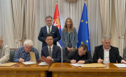 Министри Селаковић и Ђедовић на потписивању Анекса колективног уговора између представника Зиђин Копер и репрезентативних синдиката