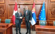 Министар Старовић са министром спољних послова Швајцарске Конфедерације