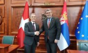 Министар Старовић са министром спољних послова Швајцарске Конфедерације