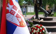 Министар Старовић положио венце поводом oбележавања 176. годишњице Мајске скупштине у Сремским Карловцима