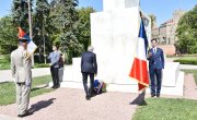 Положени венци на Споменик захвалности Француској на Калeмегдану