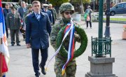 Положени венци и одата почаст страдалим српским и француским  војницима у Првом светском рату у Зајечару