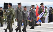 Почаст српским ратницима на месту команде Солунског фронта у Поликастру