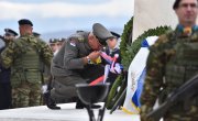 Почаст српским ратницима на месту команде Солунског фронта у Поликастру