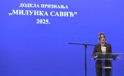 Ђурђевић Стаменковски уручила признања Милунка Савић за 2025: Херојство у Србији није прошлост, већ садашњост