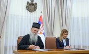 Ђурђевић и Митрополит Теодосије потписали споразум о помоћи народу на КиМ