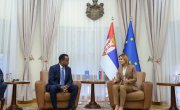 Министарка Ђурђевић Стаменковски са министром спољних послова Сомалије о унапређењу сарадње у областима од заједничког интереса