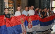 Ђурђевић са патријархом угостила децу из Херцеговине