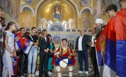 Ђурђевић са патријархом угостила децу из Херцеговине