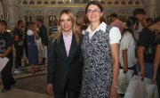 Ђурђевић са патријархом угостила децу из Херцеговине