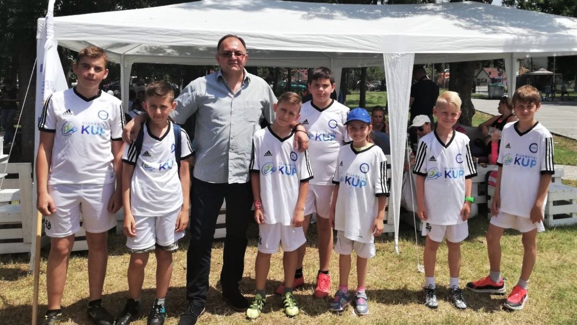 Зоран Антић присуствовао је реализацији пројекта „Фудбал дијабетес Куп 2019.“