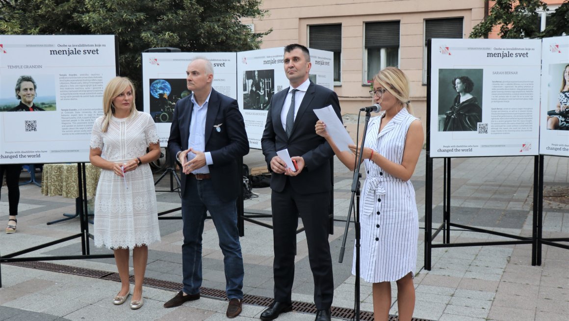 Ђорђевић отворио изложбу „Особе са инвалидитетом које су мењале свет“