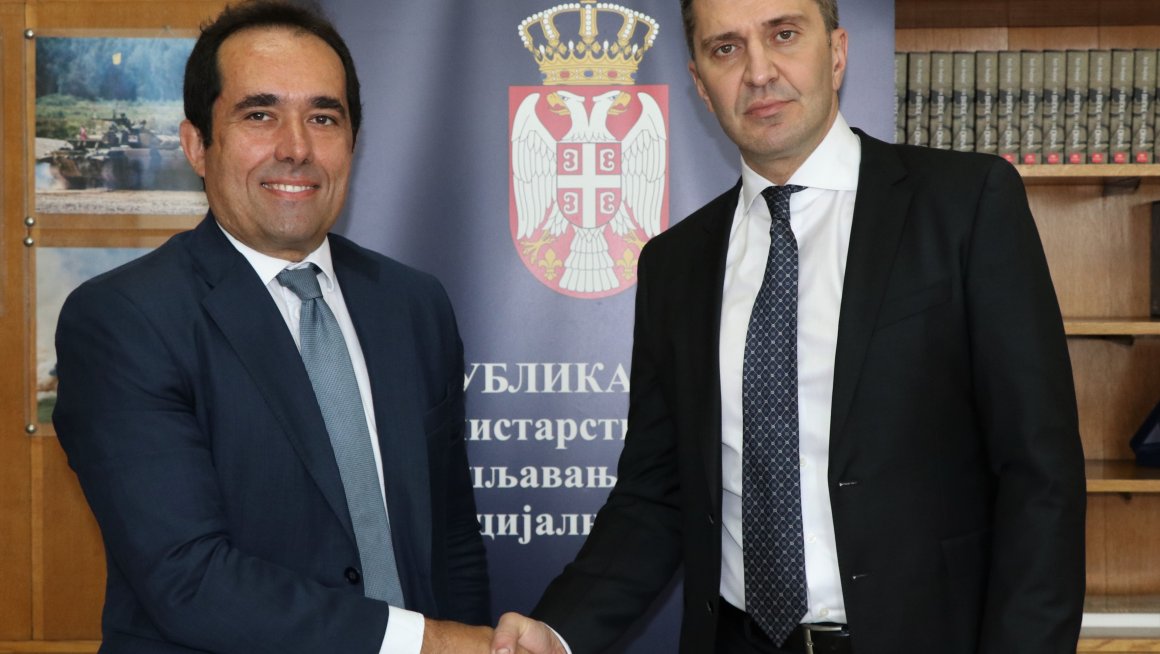 Министар Ђорђевић са координатором МОР-а Протићем о даљем спровођењу потписаног Програма достојанственог рада