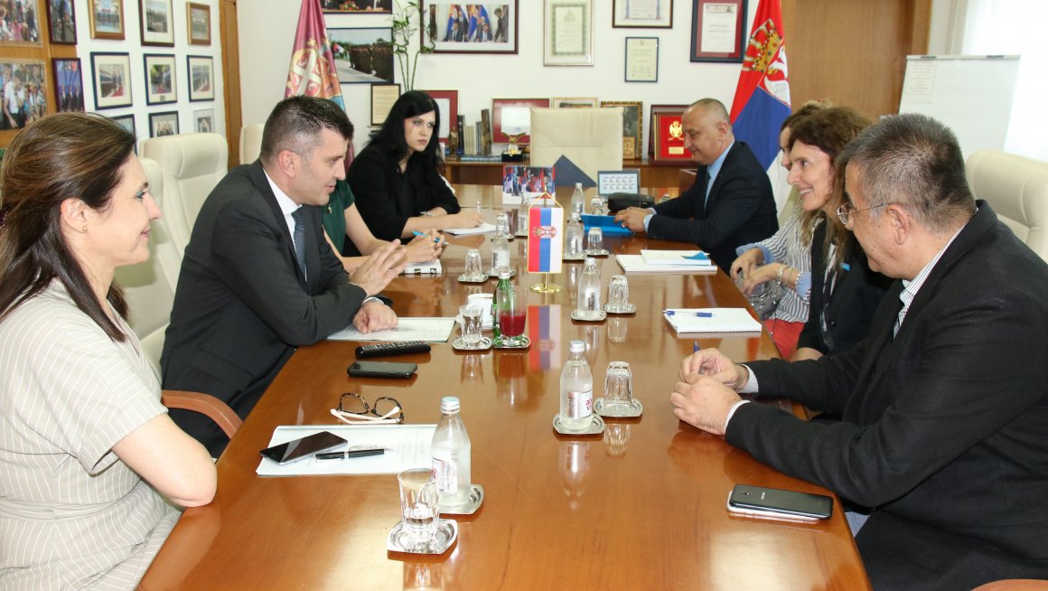 Наставак сарадње Министарства и УНОПС - а  на пројекту „Оснаживање центара за социјални рад на територији Републике Србије“