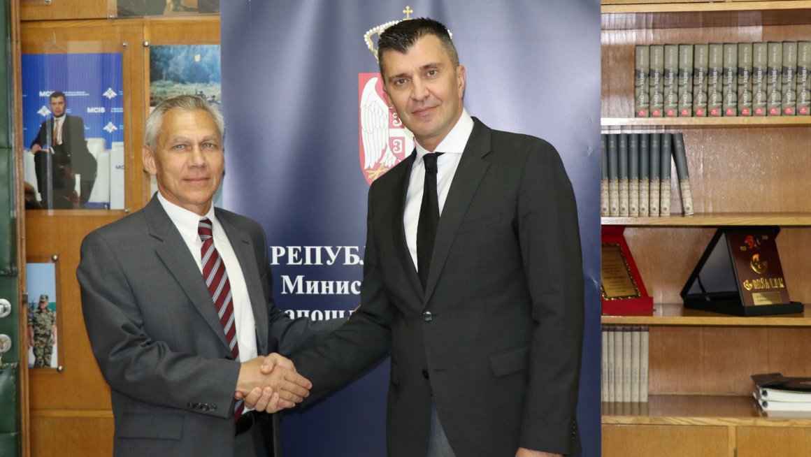 Ђорђевић одржао састанак са  амбасадором Руске Федерације Александром Боцан Харченком
