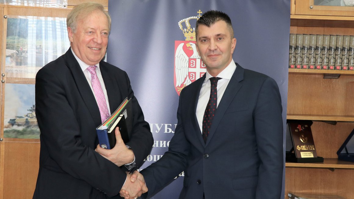 Ђорђевић са делегацијом Међународне алијансе за сећање на Холокауст (ИХРА) о Меморијалном центру „Старо Сајмиште“