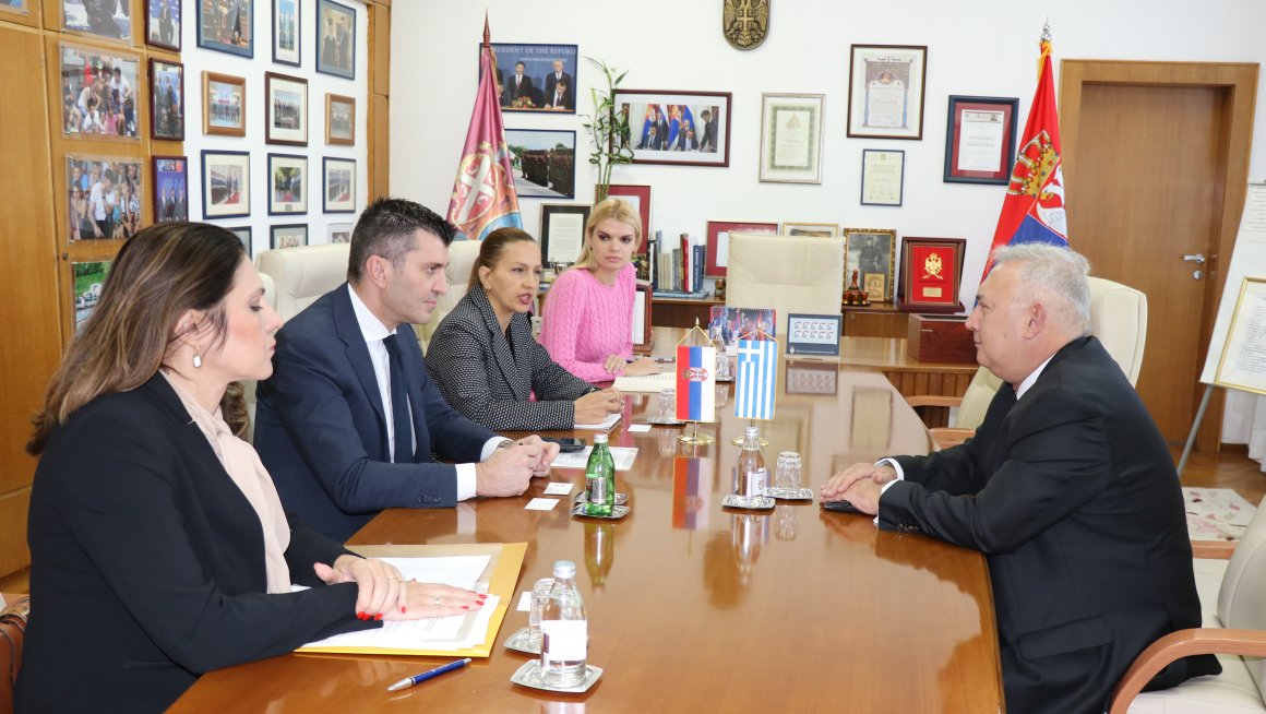 Ђорђевић и Диакофотакис о плановимa за даљи развој сарадње у областима од заједничког интереса