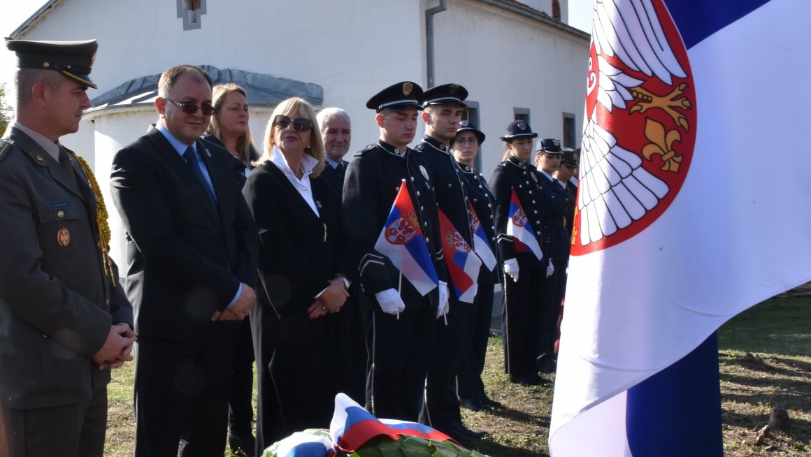 Обележавање 101. годишњице Дана примирја у Првом светском  рату на Српском војничком гробљу у Битољу у Републици Северној Македонији